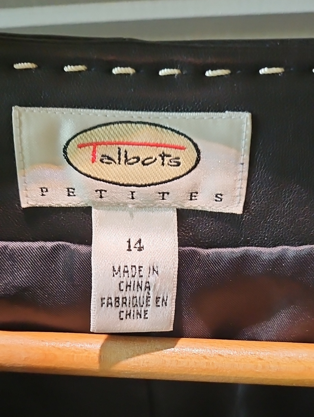 Talbots Black Butter Leather Jacket Women's Size 14 P - Picture 2 of 10